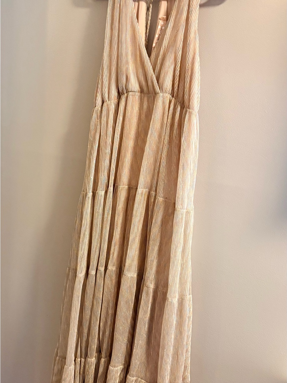 Traffic People Iridescent Tiered Maxi